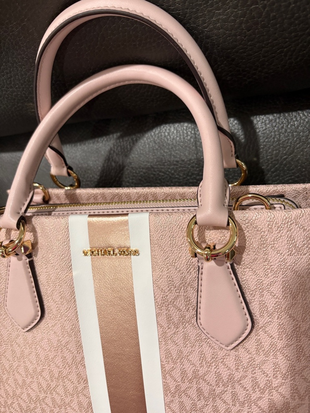 Michael Kors medium satchel in powder blush - Picture 2 of 10